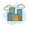 icons8 city buildings 100