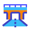 icons8 road bridge 100