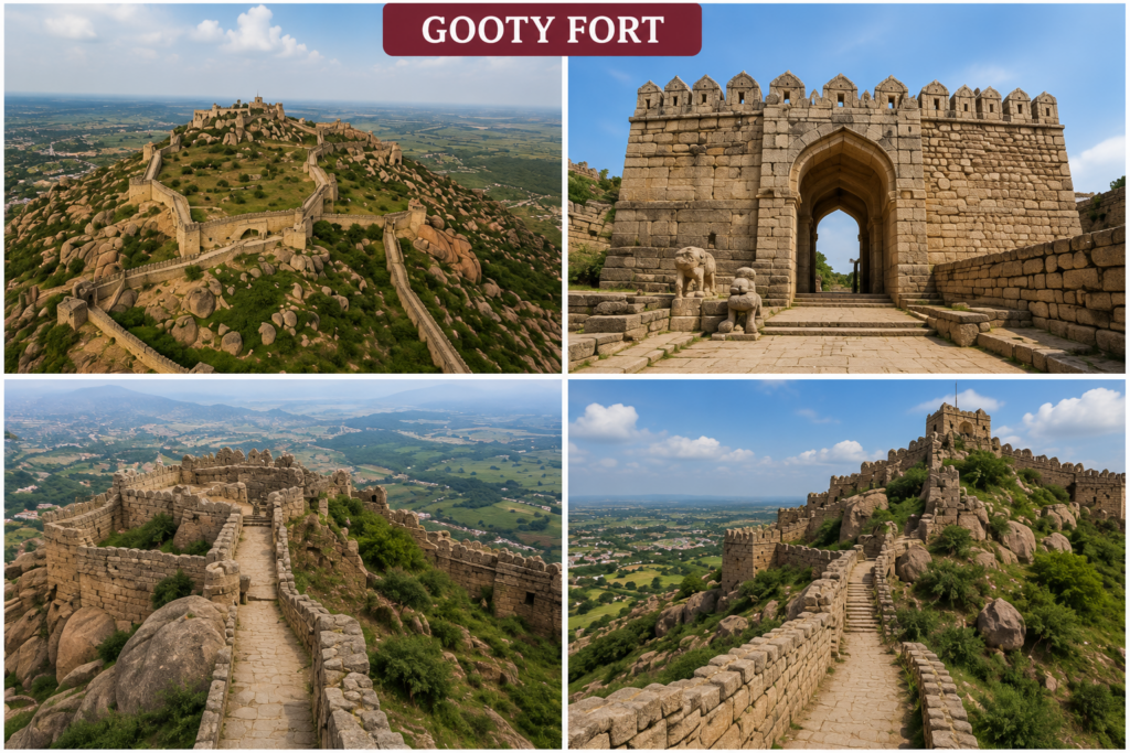 tourism page gooty fort