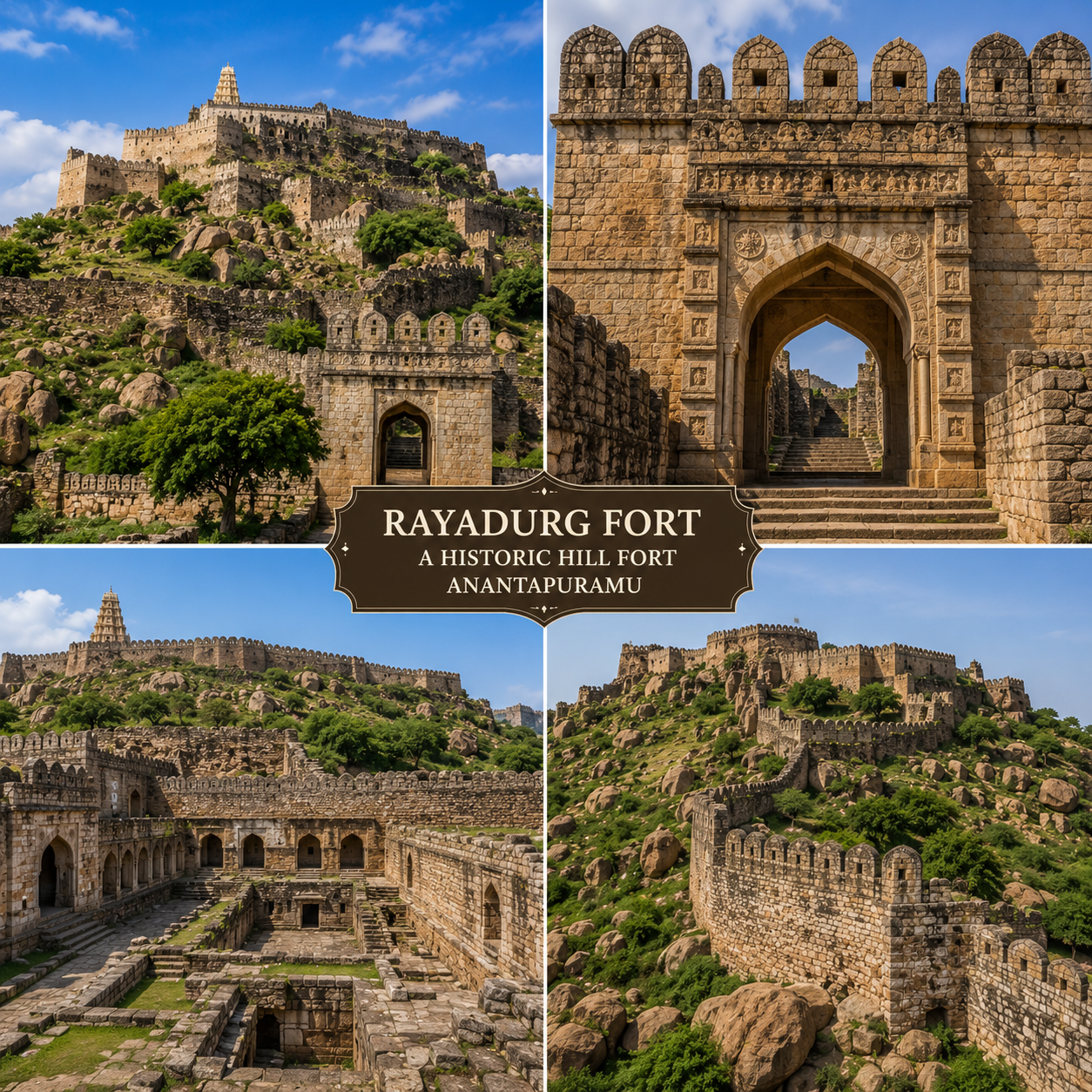 tourism page rayadurga fort