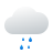 icons8 light rain 48